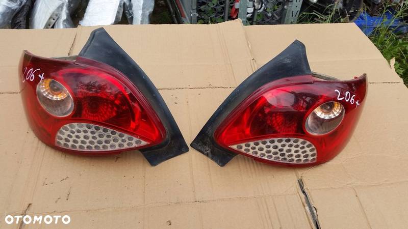 LAMPA LEWA PRAWA TYŁ PEUGEOT 206 PLUS EU - 1