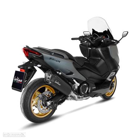 linha completa leovince yamaha xp 560 t-max black -15305bk - 4