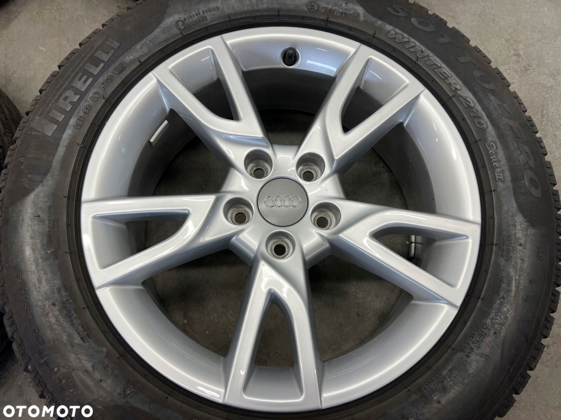 AUDI Q3 KOŁA FELGI 16'' OPONY ZIMOWE 215/60/17R 8U0071497 - 8