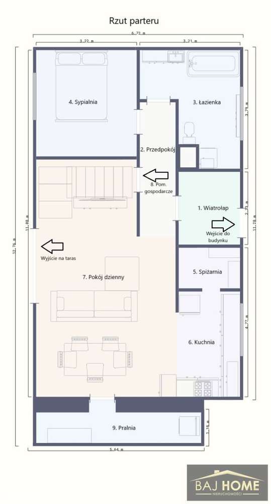 Dom o wysokim standardzie w Łasinie-5