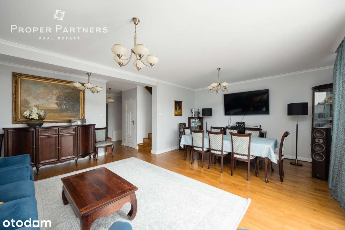 Dom w Otwocku, 6 pokoi, ogród, 3 piętra + piwnica - Pełny obrazek: 3/20