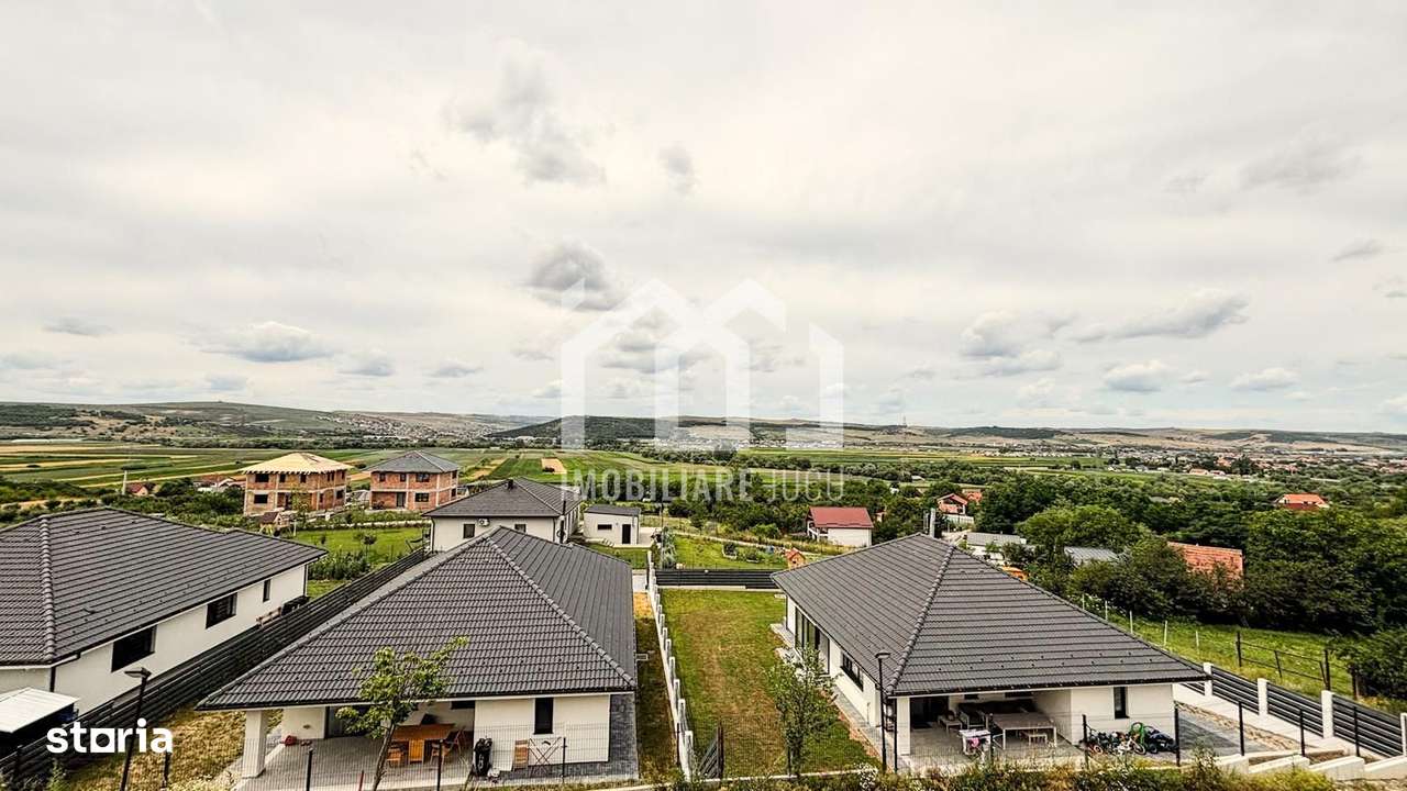 Casă panoramică în Jucu de Sus | Pădure la 200 m, vedere spre Cluj-18