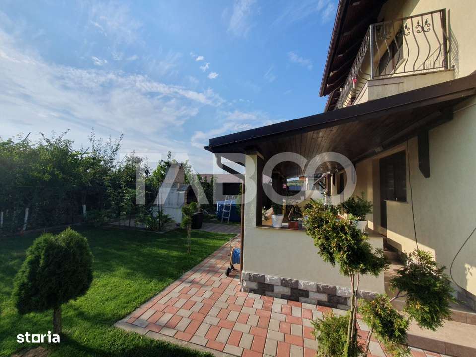 Casa 5 camere 3 bai 2 terase garaj magazie de vanzare 180 mp utili - Imagine principală: 4/19