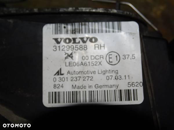 LAMPA PRZEDNIA PRAWA VOLVO V50,S40 XENON EURO - 5