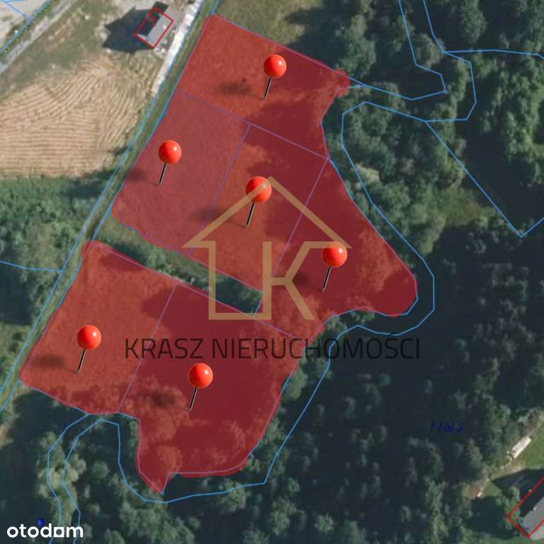 Piękne działki z WZ na sprzedaż w Starej Wsi - Pełny obrazek: 2/9