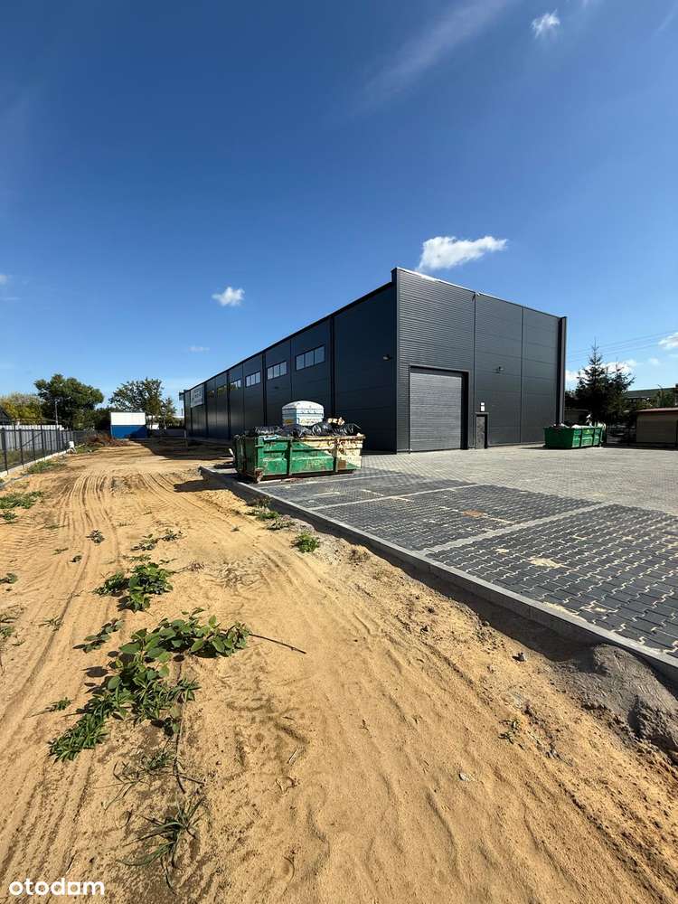 Hala Magazynowa z wydzieloną częścią biurową | z PNU | Łomianki-3