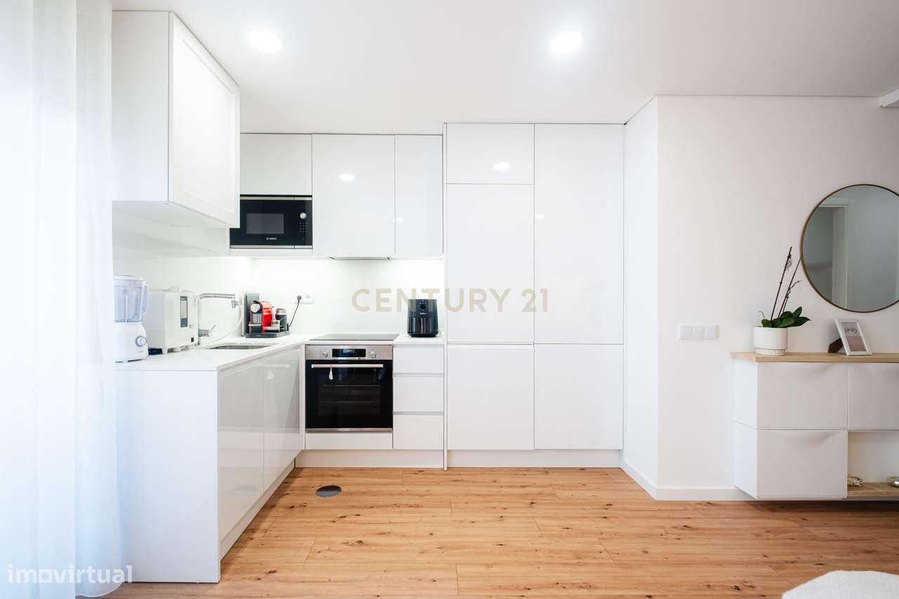 Apartamento T1+1 com Vista Mar Construção de 2024 | Madalena – Vila No - Grande imagem: 4/33