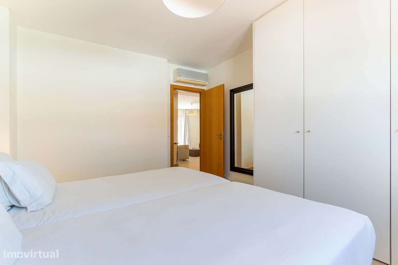 Elegante Apartamento T1 com agradável varanda em Resort-15