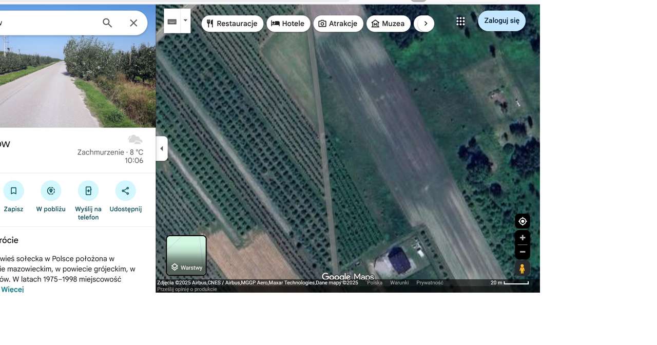 Działka budowlana Martynów - Pełny obrazek: 2/3