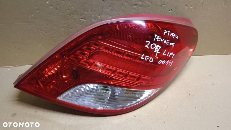 PEUGEOT 207 FL HB LAMPA TYŁ PRAWA LED - 1