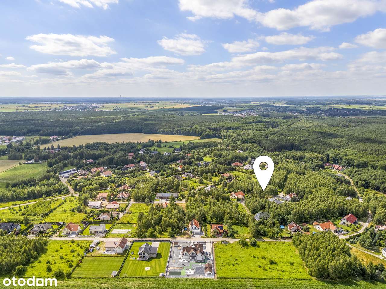 Piękna działka budowlana na osiedlu w leśnej otulinie - Pełny obrazek: 5/10