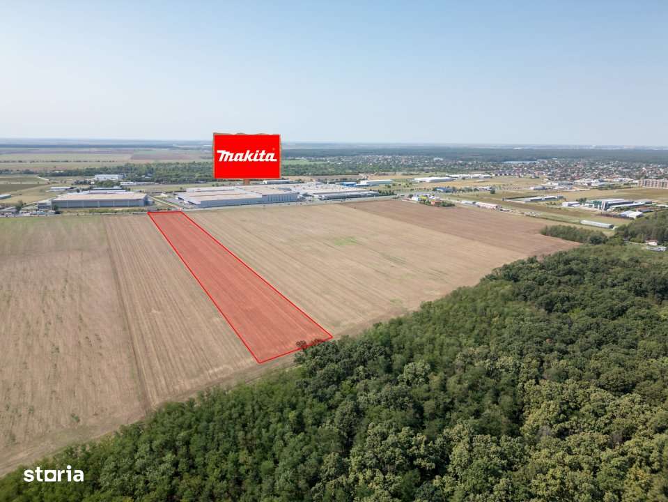 Teren Vanzare Intravilan Branesti investitie Zona Industriala Makita - Imagine principală: 5/19