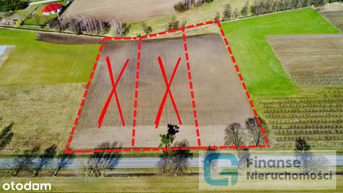 Działka w Komorowie, 5 km od Rawy Mazowieckiej - Pełny obrazek: 5/13