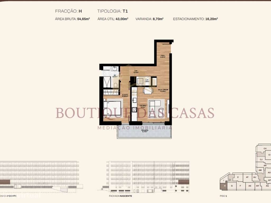Apartamento T1 em Canidelo - The Prime-7