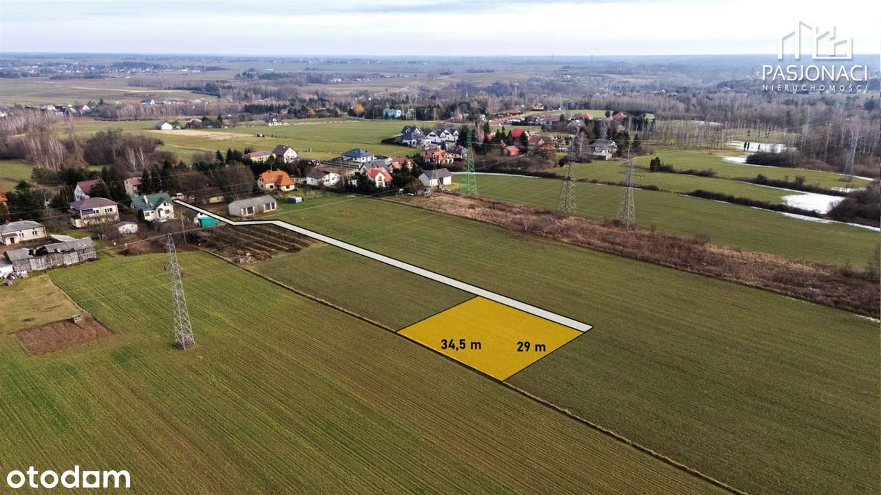 Działka w świetnej lokalizacji! Ciecierzyn - Pełny obrazek: 3/4