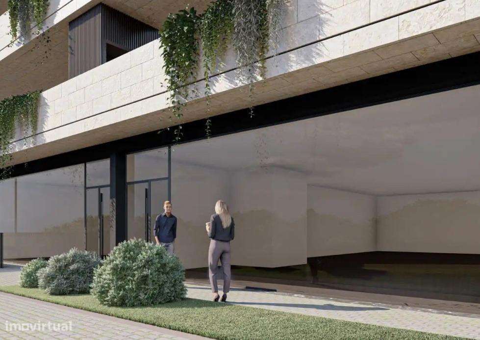 Apartamento T0 moderno com varanda generosa-9