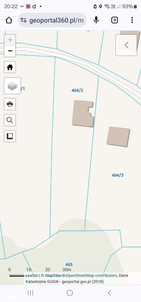 Działka budowlana 1800 m² z mediami - Pełny obrazek: 4/9