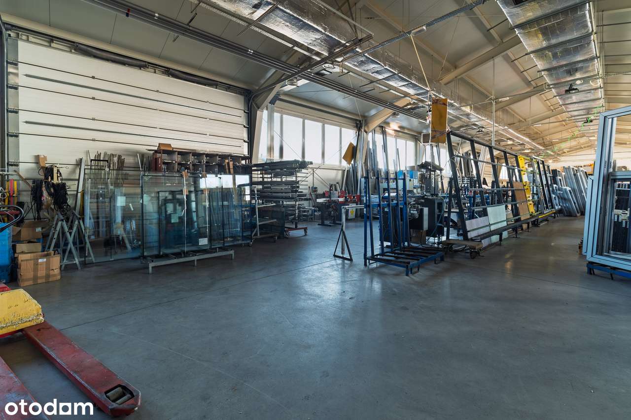 Nowoczesna hala produkcyjno-mag. z biurami, 4 bramy TIR – Mszana D. - Pełny obrazek: 5/20