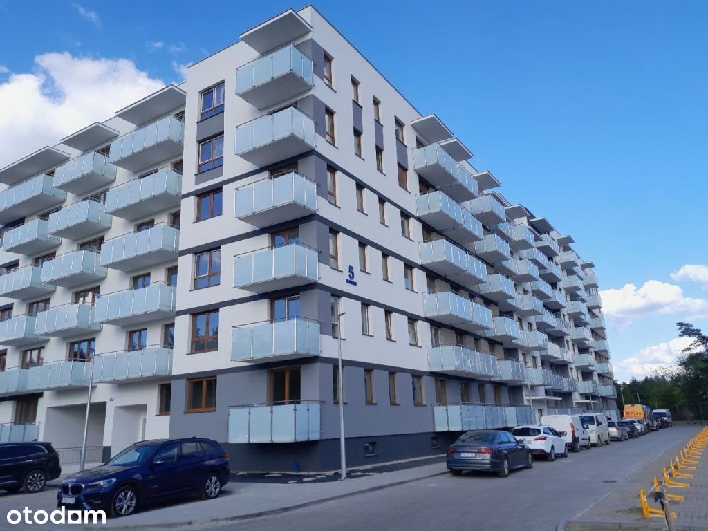 Nowe 2 Pokoje M. Postojowe Balkon 35m2 O. Leśne