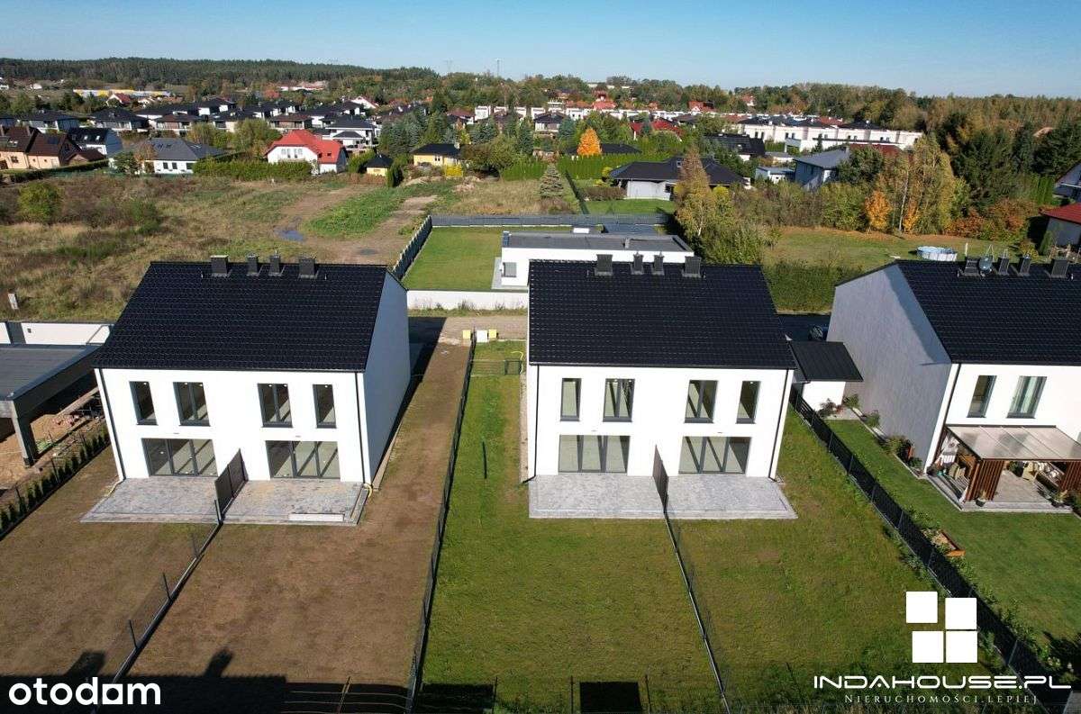 Nowy dom, bliźniak stan deweloperski. Nowe Bielice-11