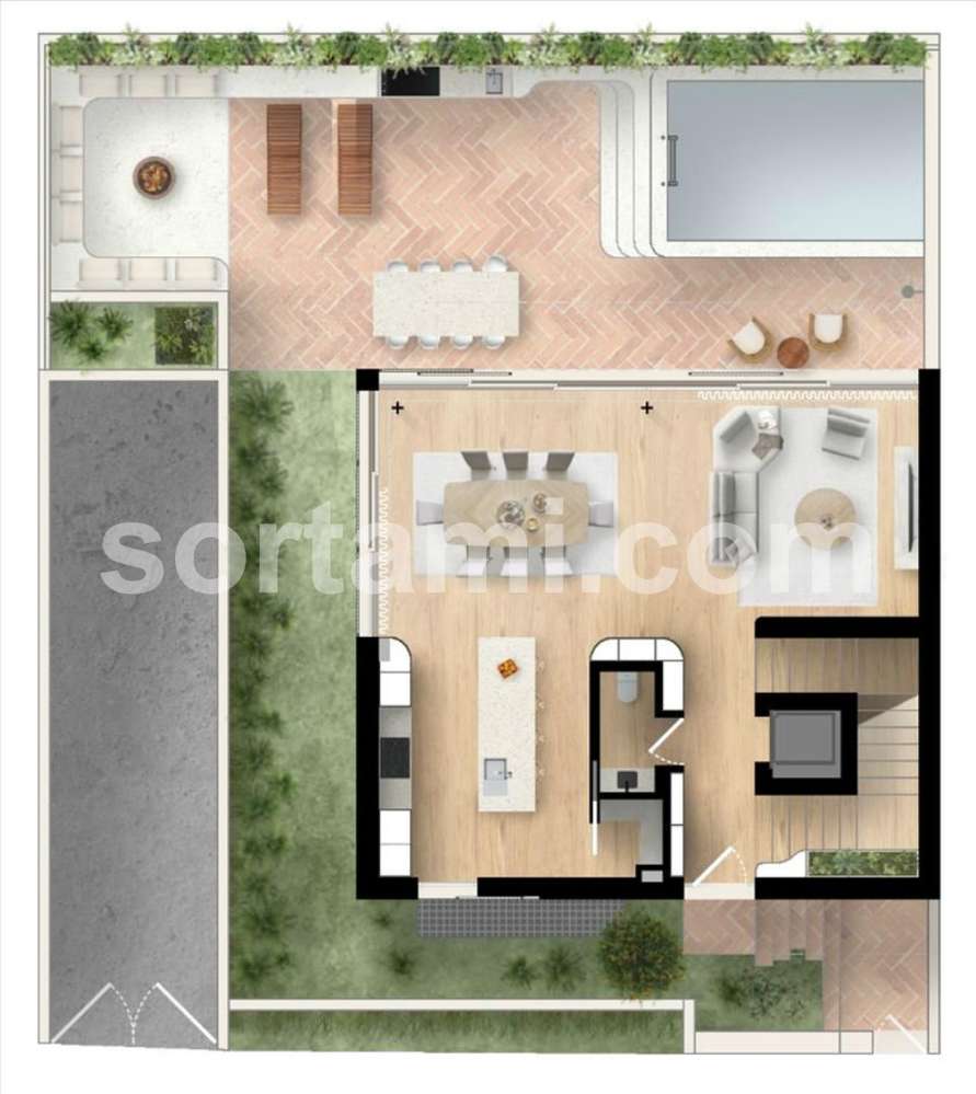 Moradia Isolada T3 Venda em Moncarapacho e Fuseta,Olhão - Grande imagem: 4/15