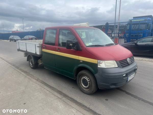 Volkswagen Transporter T5 Doka podwójna kabina 6 osób - 5