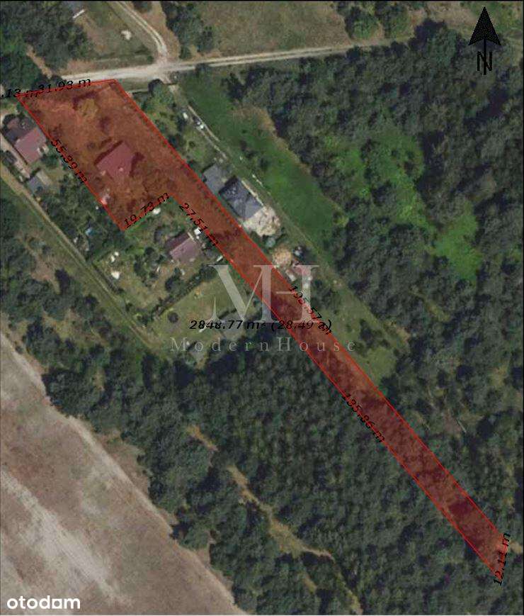 Atrakcyjna działka budowlana 3000 m² – media, MPZP, domek letniskowy! - Pełny obrazek: 4/10