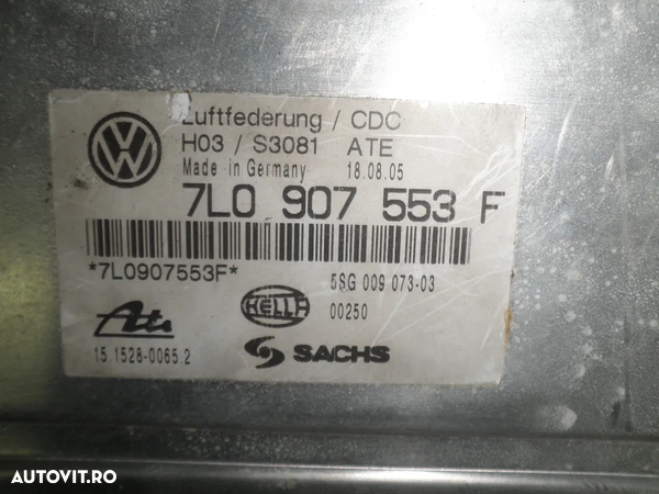 Calculator Suspensie VW Touareg , Porsche Cayenne , 7L0907553F - 3