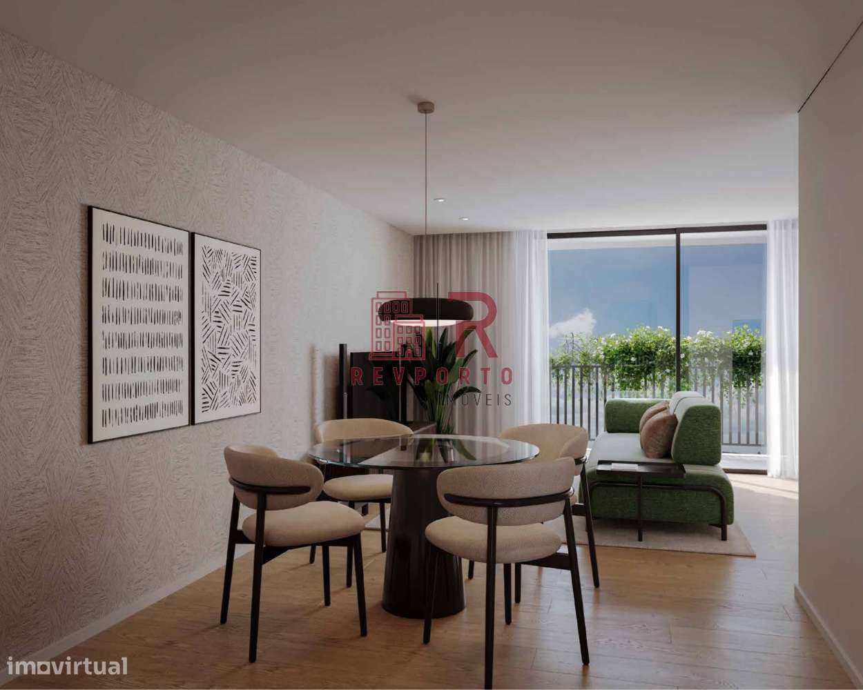 Apartamento T1  com varanda e garagem  - (Cedência de Posição)-3