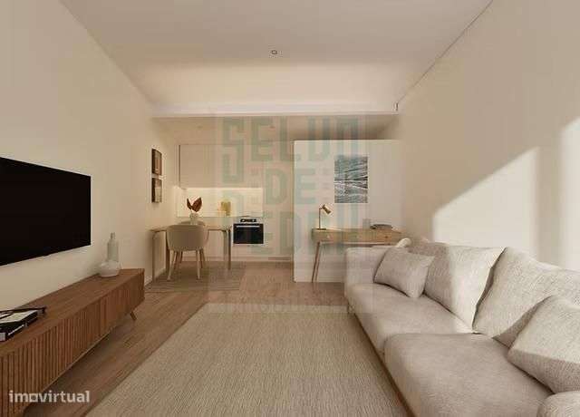 T0 novo c/ varanda e lugar de garagem - Grande imagem: 4/17