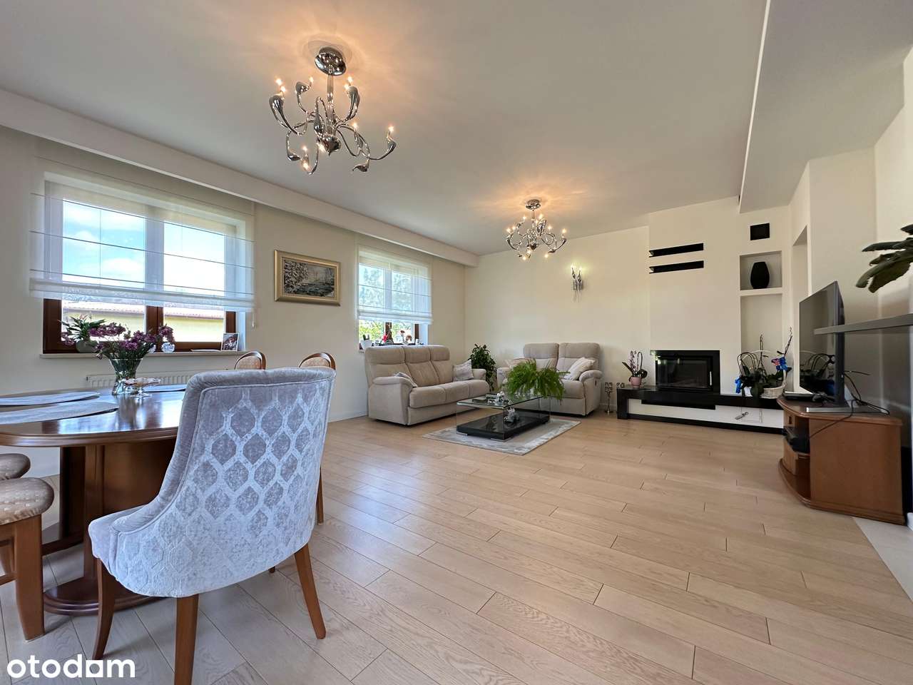 Luksusowy, dwupoziomowy apartament klimatyzacja, kominek, ogródek - Pełny obrazek: 4/20