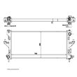 Radiator racire Fiat Ducato (250), 2006-2014 Motor 3, 0 103kw; 3, 0 Multijet 106/115/130kw Diesel/Benzina, tip climatizare fara AC, cutie Manuala, cu conectori rapizi intrare/iesire, dimensiune 780x370x23m - 1