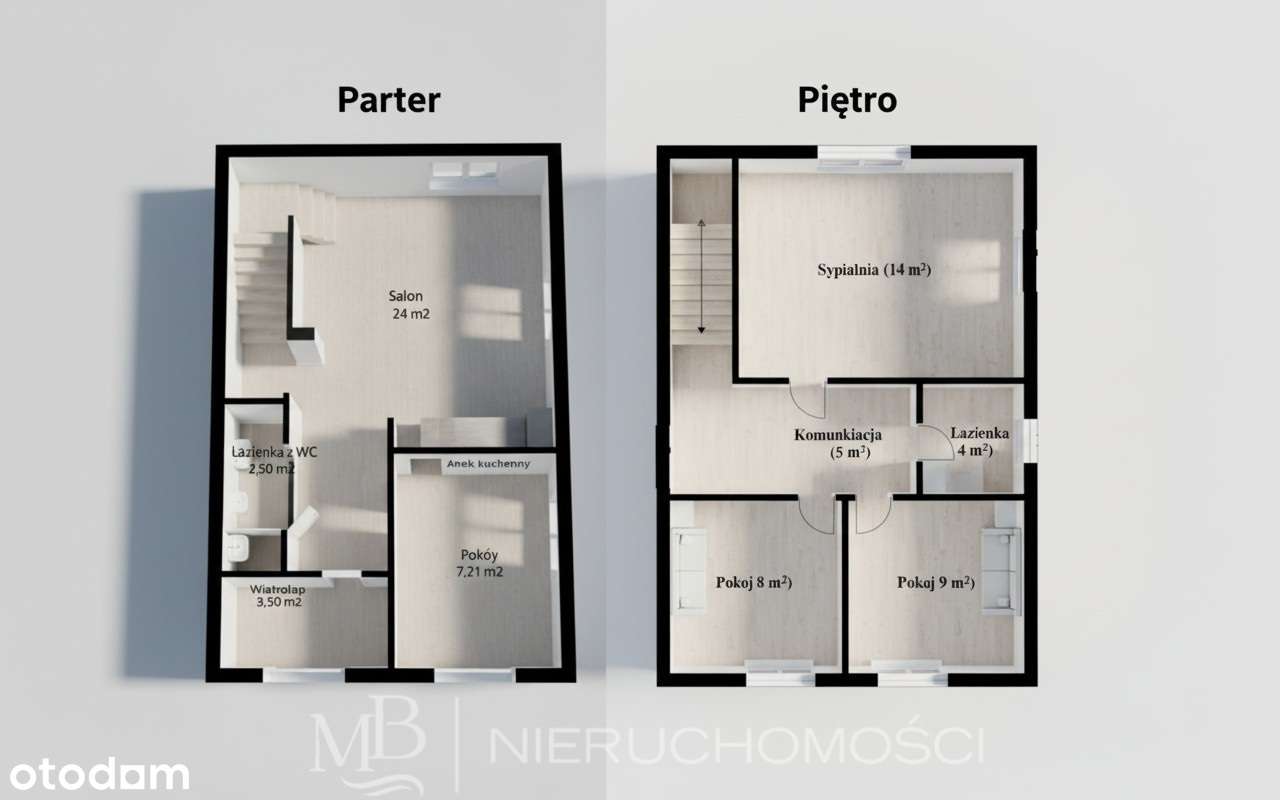 Bliźniak 85 m² z działką 391 m² Rybnik Zebrzydowice-18