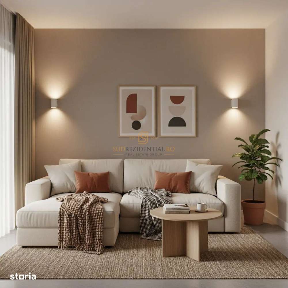 Apartament nou cu 2 camere in Vidra - decomandat, finisat modern - Imagine principală: 4/20