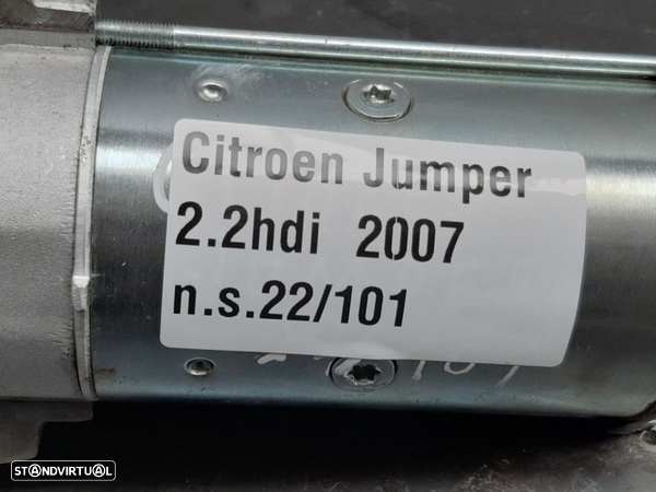 Motor De Arranque Citroen Jumper Caixa - 6