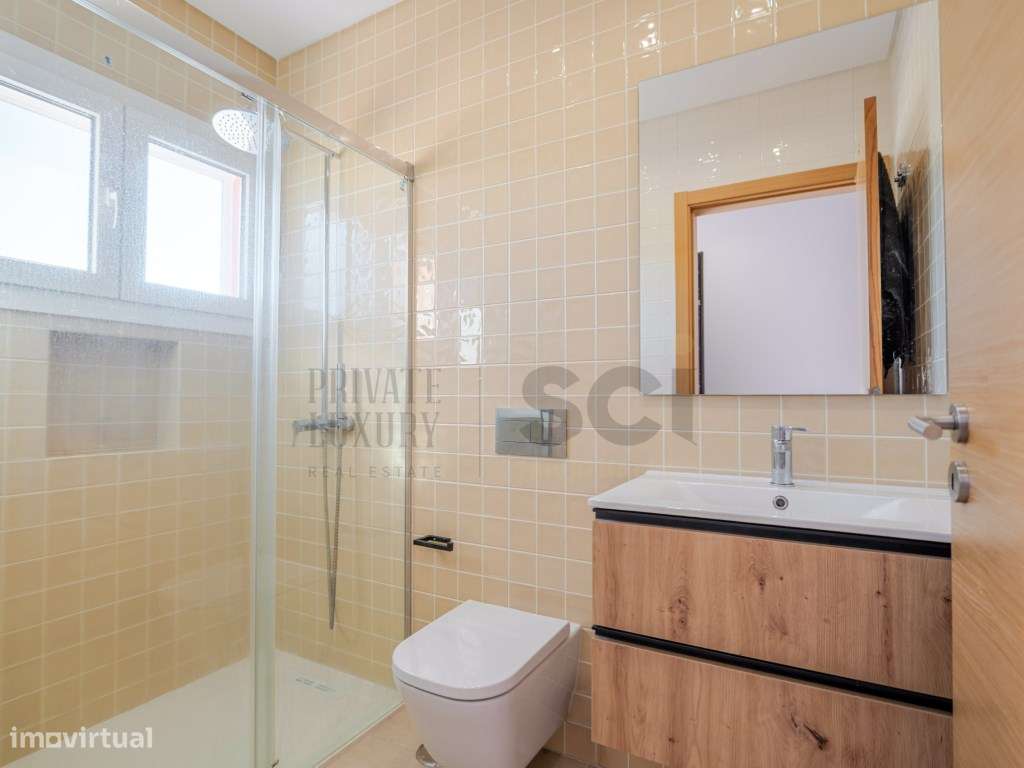 Moradia Térrea T3+1 NOVA com garagem em Alhos Vedros-6