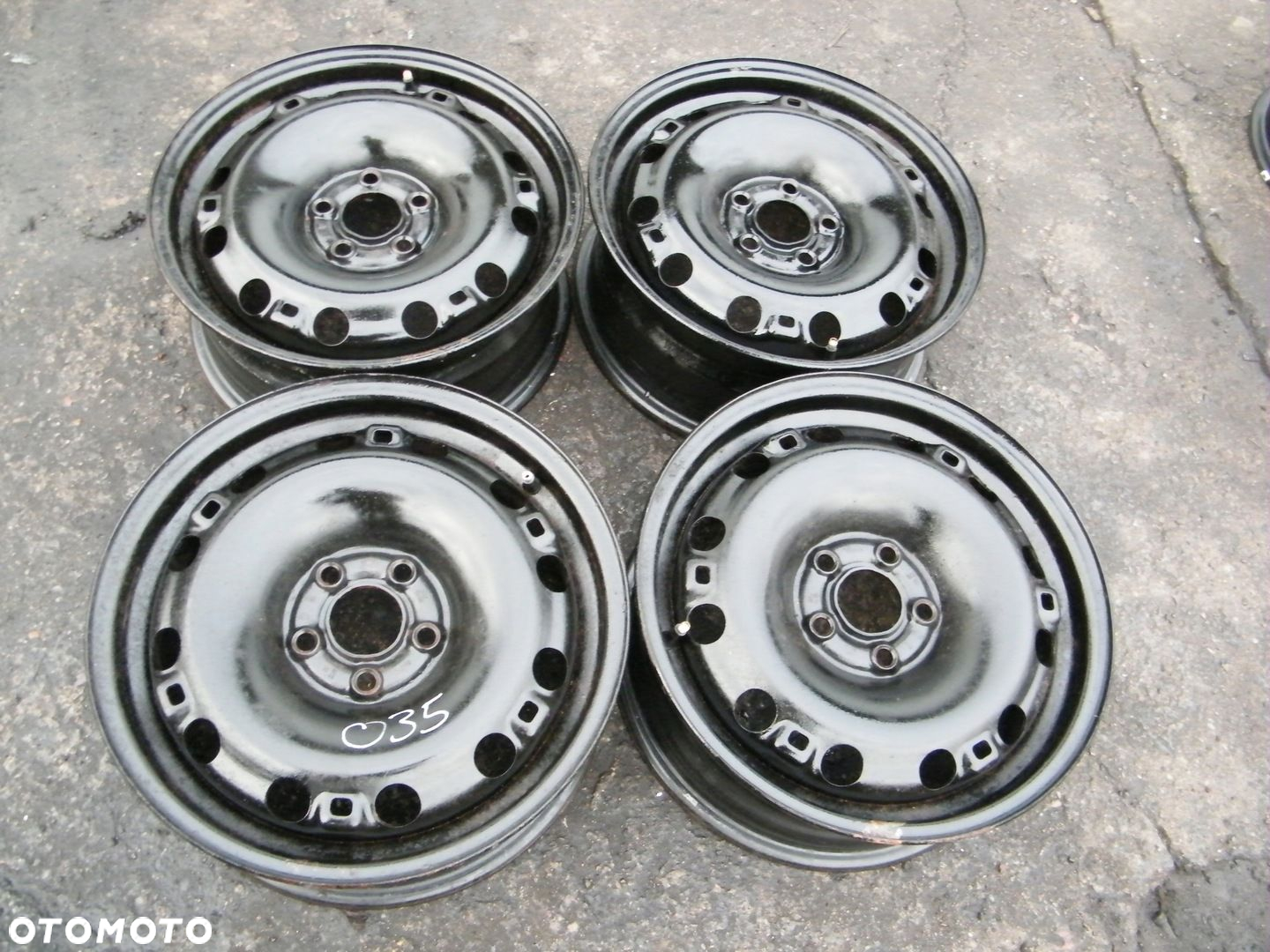 O35 5X100 ET38 R15 NEW BEETLE GOLF POLO JETTA - 2