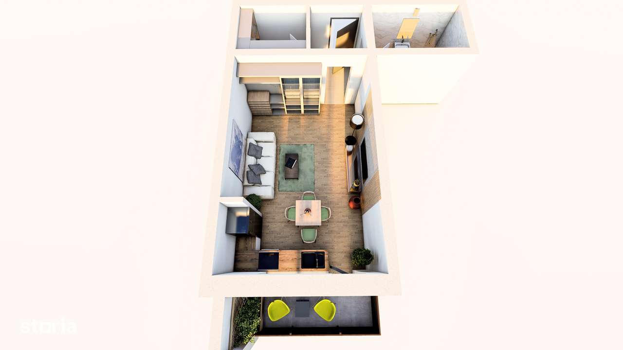 Garsonieră ideală pentru investiție/locuința, 37mp, etaj 1, 59 900 €-10