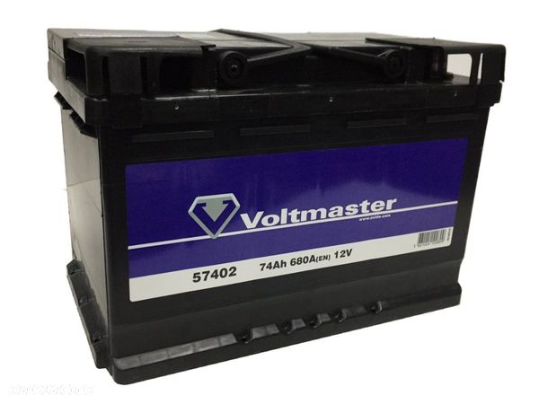 Akumulator Voltmaster 12V 74Ah 680A P+ CENTRA EXIDE MOŻLIWY DOWÓZ MONTAŻ - 1