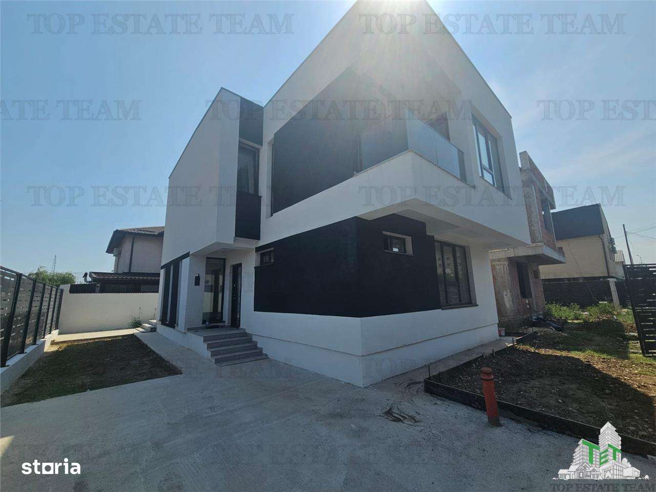 Vila stil mediteranean 4 camere spatioase in Rosu-Militari - Imagine principală: 4/14