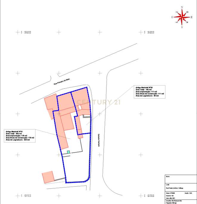 Terreno Urbano com Projeto Aprovado em Vialonga para 23 apartamentos-10