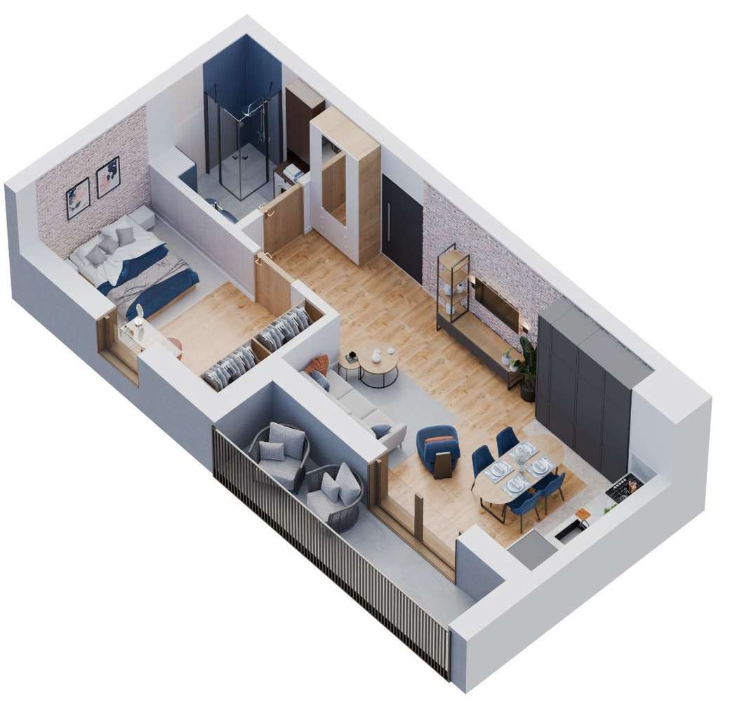 2 pokoje, Krokowa, winda, Orlex Invest - Pełny obrazek: 5/5