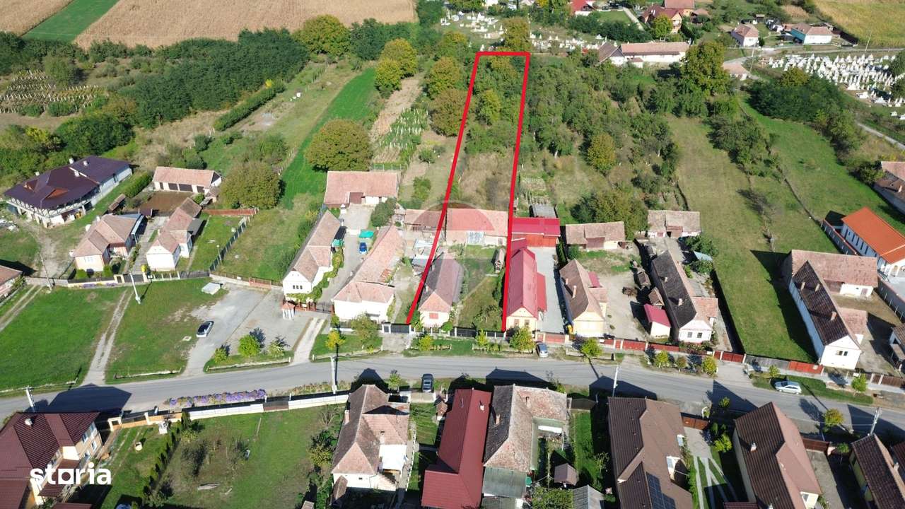 Casă cu 3 camere și este 2.500 mp teren , Blăjel – aproape de Medias-3