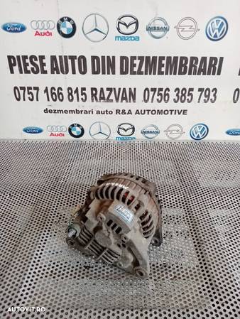 Alternator Mazda 5 Mazda 6 2.0 Diesel RF7J Cod A3TB6581 Testat Factura Si Garantie  - Dezmembrari Arad - 4