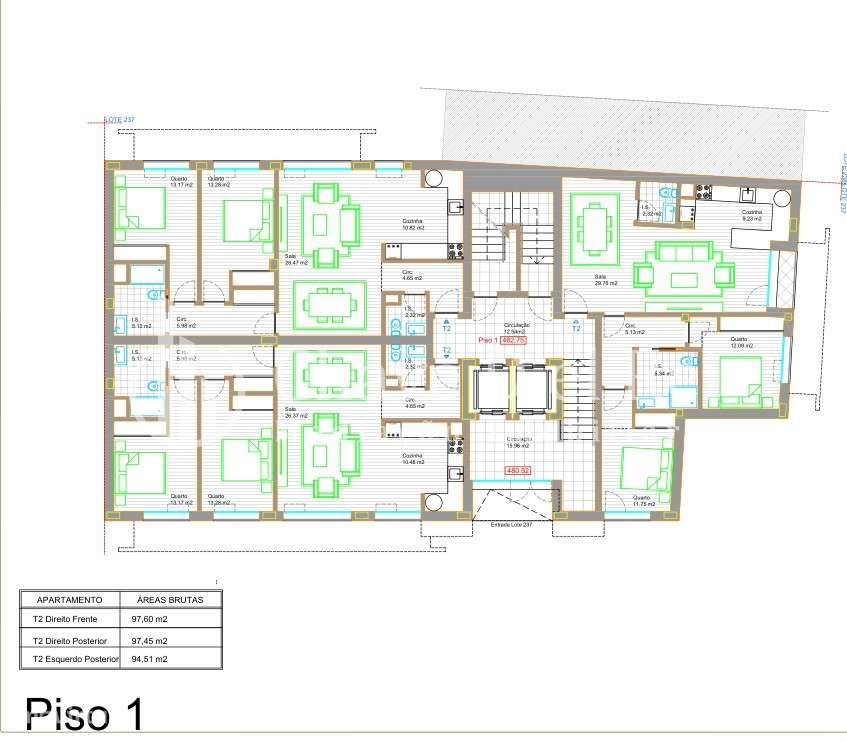 Apartamento T2 Venda em Ranhados,Viseu - Grande imagem: 5/5