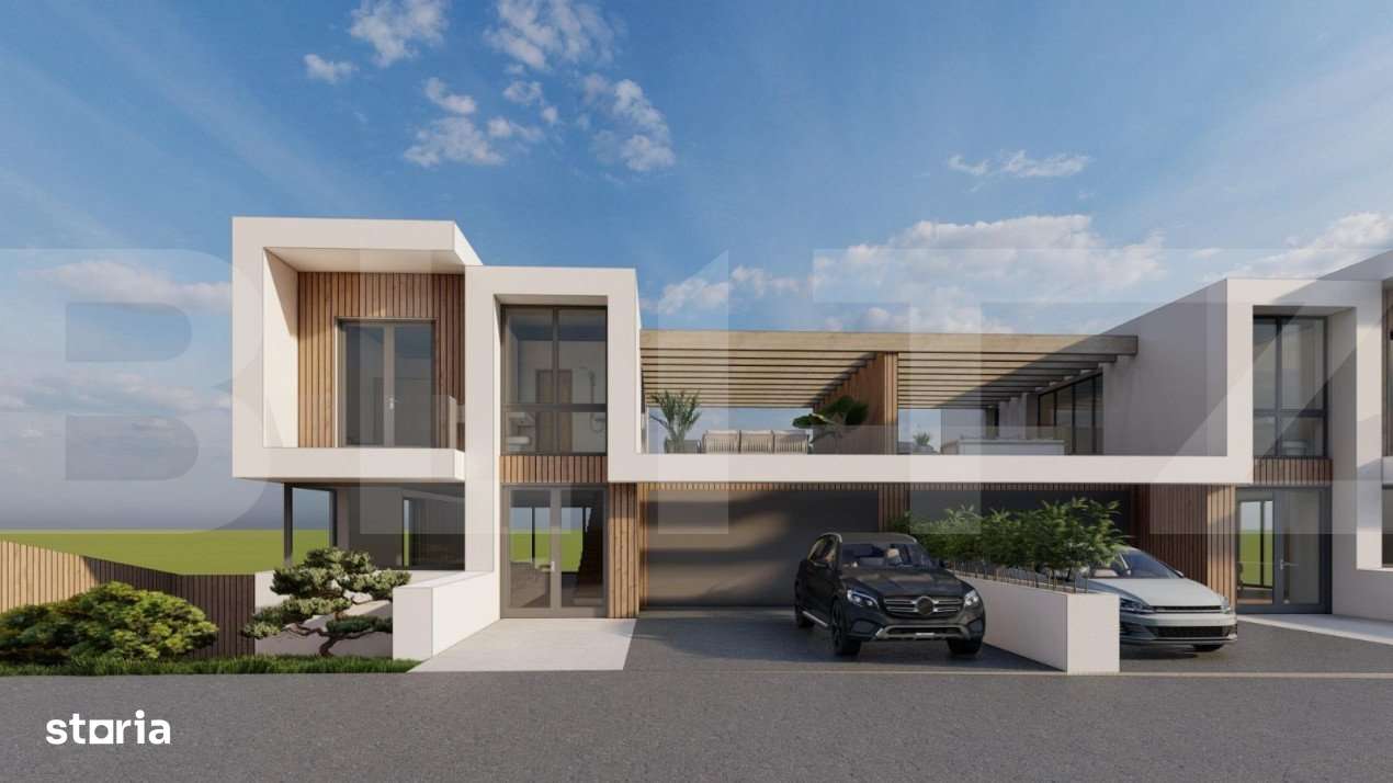 Teren cu autorizatie de constructie duplex, 1061 mp, zona Wonderland - Imagine principală: 4/11