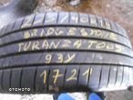 Opona pojedyńcza 225/40r19 bridgestone turanza t005 7mm lato - 1