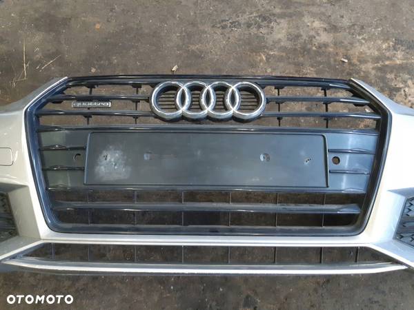 AUDI A4 B9 ZDERZAK PRZEDNI PRZÓD PDC S-LINE SLINE POD LAMPY LED - 3