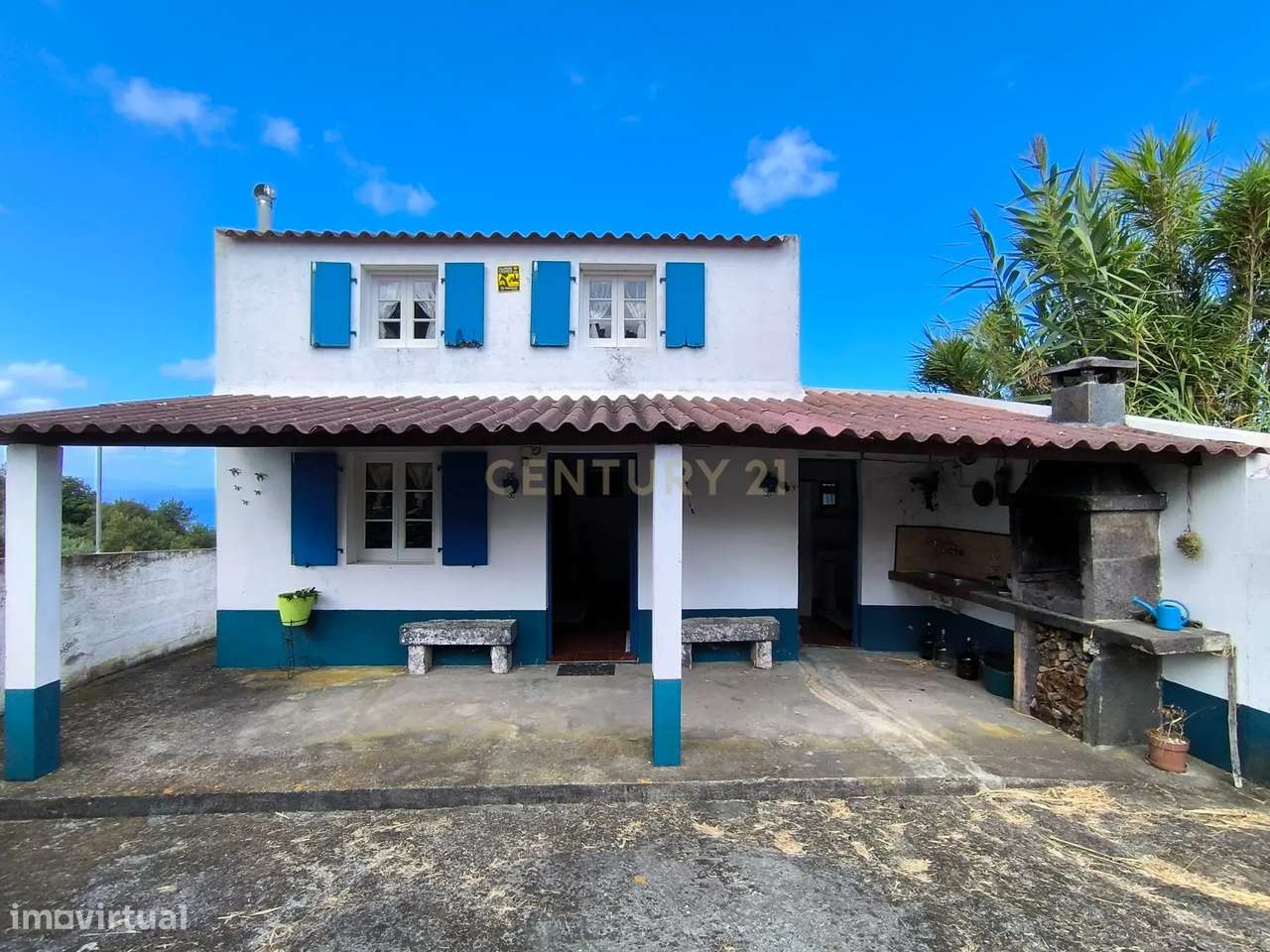 Casa T1 na Lomba Maia com  vista Mar e Grande Terreno para Explorar - Grande imagem: 4/20