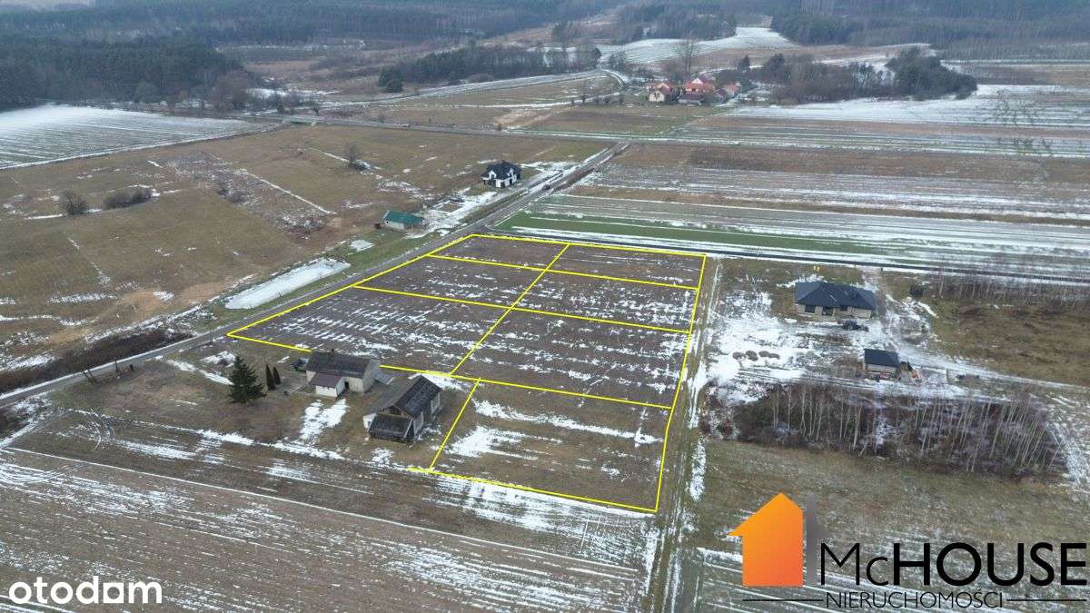 Podborek - 13,4 ar, Ustawna, media, asfalt, Las-3